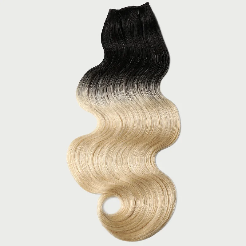 #1B-613 Ombre Clip-in Hair Extensions-1Pc.Sextuple Wefts