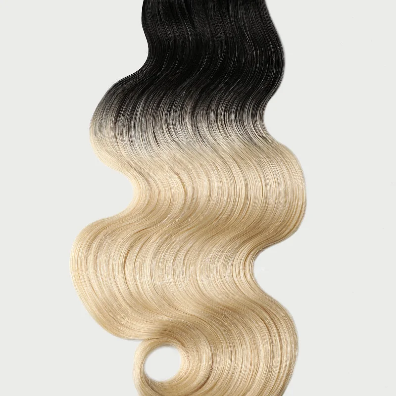 #1B-613 Ombre Deluxe Flip-in Hair Extensions