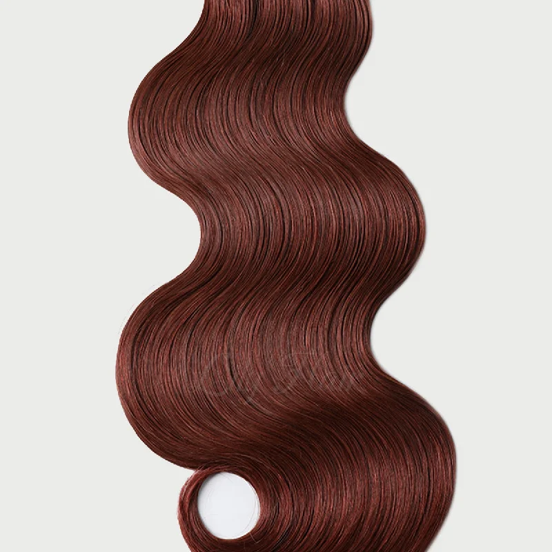 #33b Vibrant Auburn Pre-Bonded I Tip Hair Extensions 1g-strand 100g