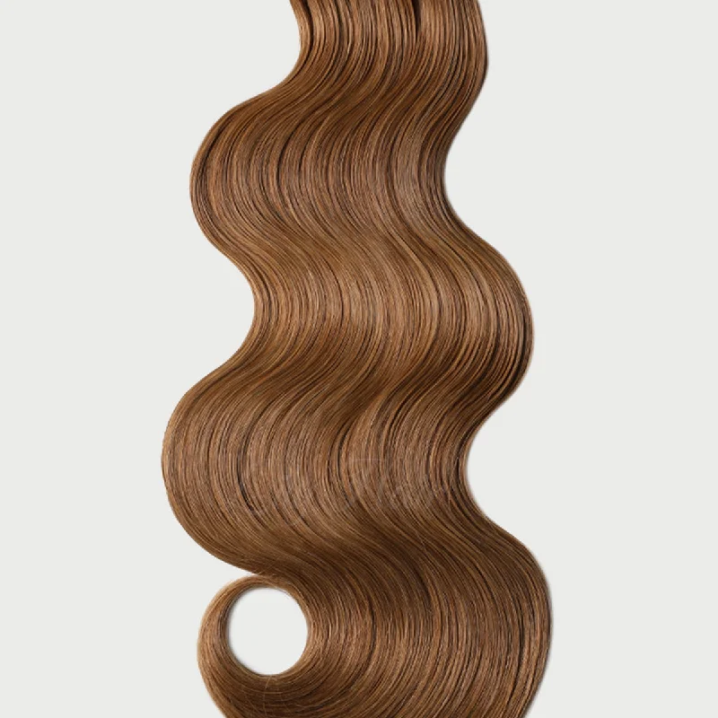 #8 Toffee Brown Pre-Bonded Flat Tip Hair Extensions 1g-strand 100g