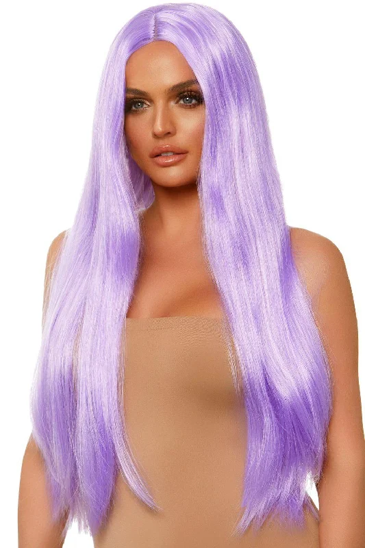 Long Straight Center Part Wig