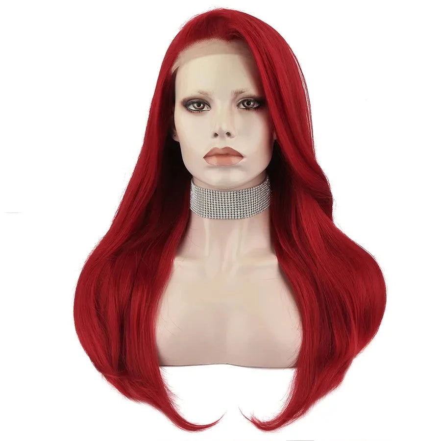 Chic Coiffure Collection: Flirtatious Locks - Feminizing Lace Front Wig for Men