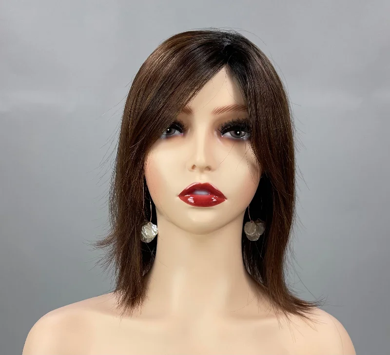 SALE!! Cold Brew Chic (Cola with Cherry) HAND-TIED BELLE TRESS Luxury Wig