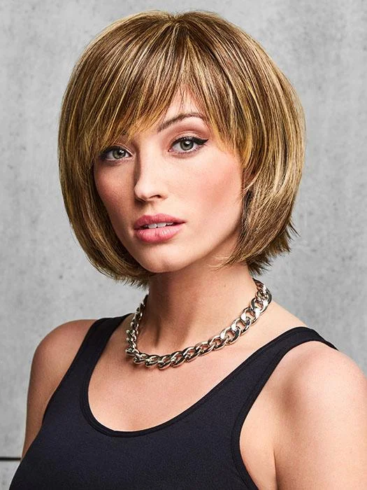 Flirty Fringe Bob | HF Synthetic Wig (Basic Cap)