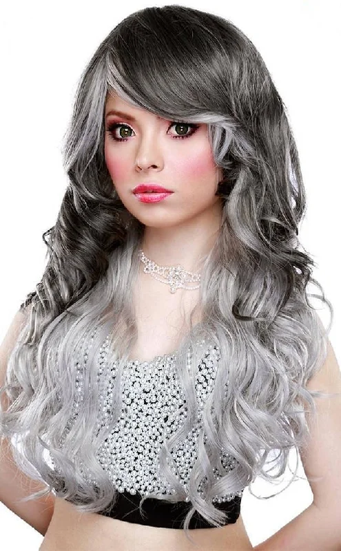 Isla Grey & Silver Wig