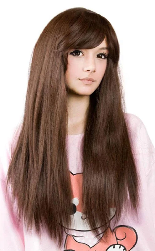 Lolita Doll Bella Chocolate Brown Wig