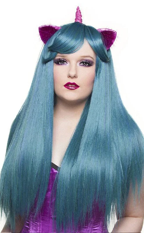 Lolita Doll Bella Turquoise Wig