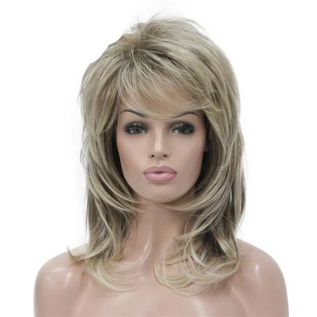 "Sissy Claudette" Shaggy Layered Wig