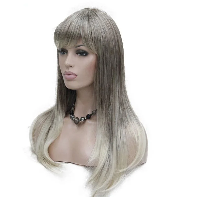 "Sissy Celia" Wig w/ Bangs