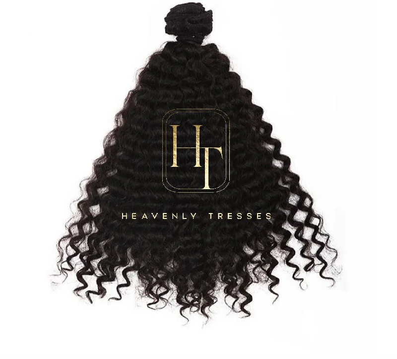 Raw Virgin Hair Extensions: Deep Curl - Heavenly Tresses