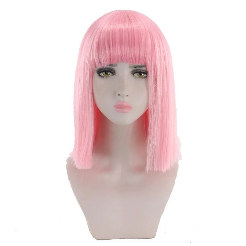 "Sissy Slave Nancy" Wig w/ Bangs