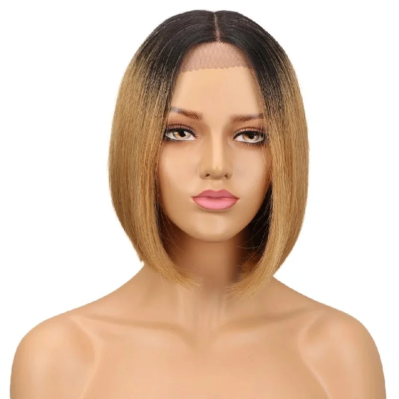 "Sissy Cinthia" Short Bob Remy Wig