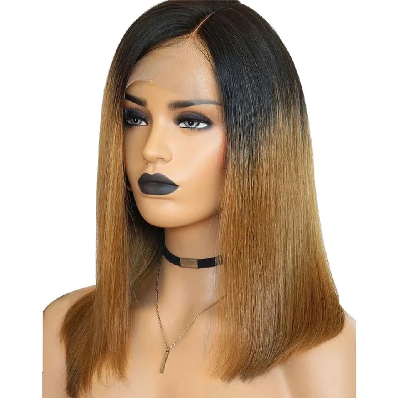 "Sissy Ingrid" Straight Short Ombre Wig