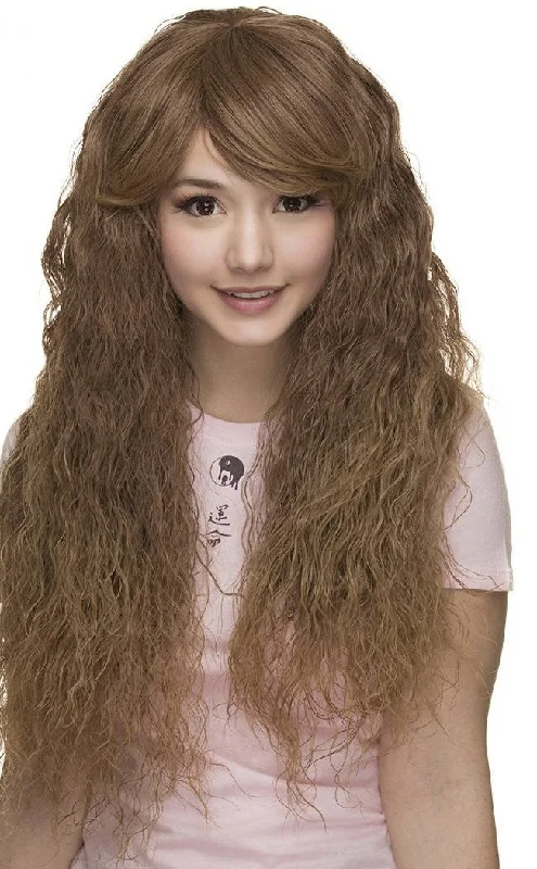 Summer Long Wavy Brown Wig