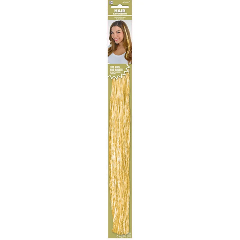 Team Spirit Gold Hair Extensions