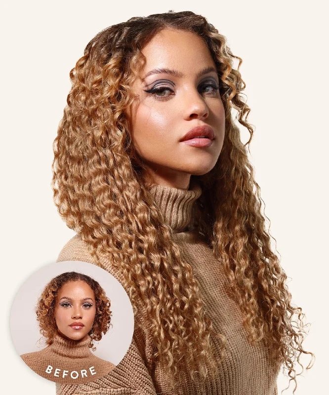 Tight Curly Lace Clip-In Hair Extensions