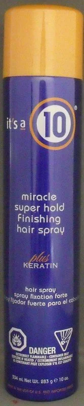 IT`S A 10 FINISHING SPRAY W/KERATIN 10 OZ.