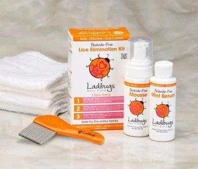 Ladibugs Hair Care Lice Elimination Kit 3 Piece