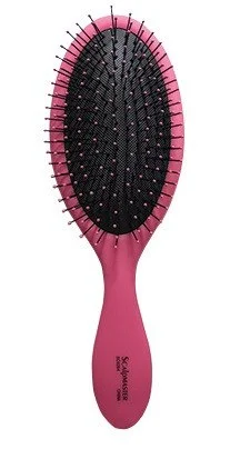 Scalpmaster Wet or Dry Hair Detangling Brush-Pink