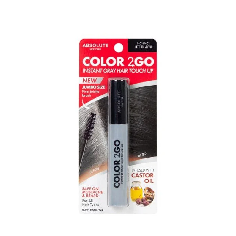 ABSOLUTE NY Color 2 Go Brush [Jet Black] 0.42oz