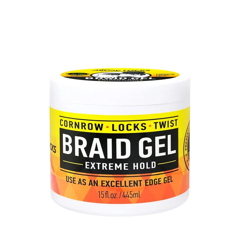 ALLDAY LOCKS Locks Braid  Extreme Hold Gel 15oz