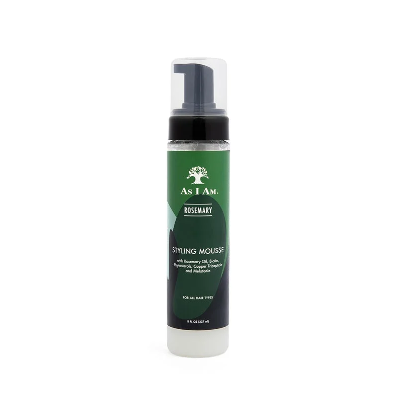 AS I AM Rosemary Styling Mousse 8oz