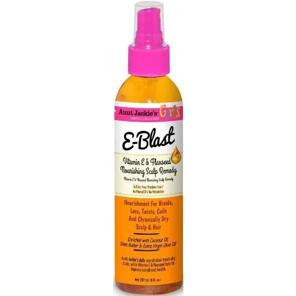 Aunt Jackie's Kids E-Blast Vitamin E & Flaxseed Nourishing Scalp Remedy - 8 Fl Oz