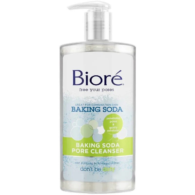 Biore Daily Baking Soda Liquid Cleanser For Combination Skin, 6.77 Oz