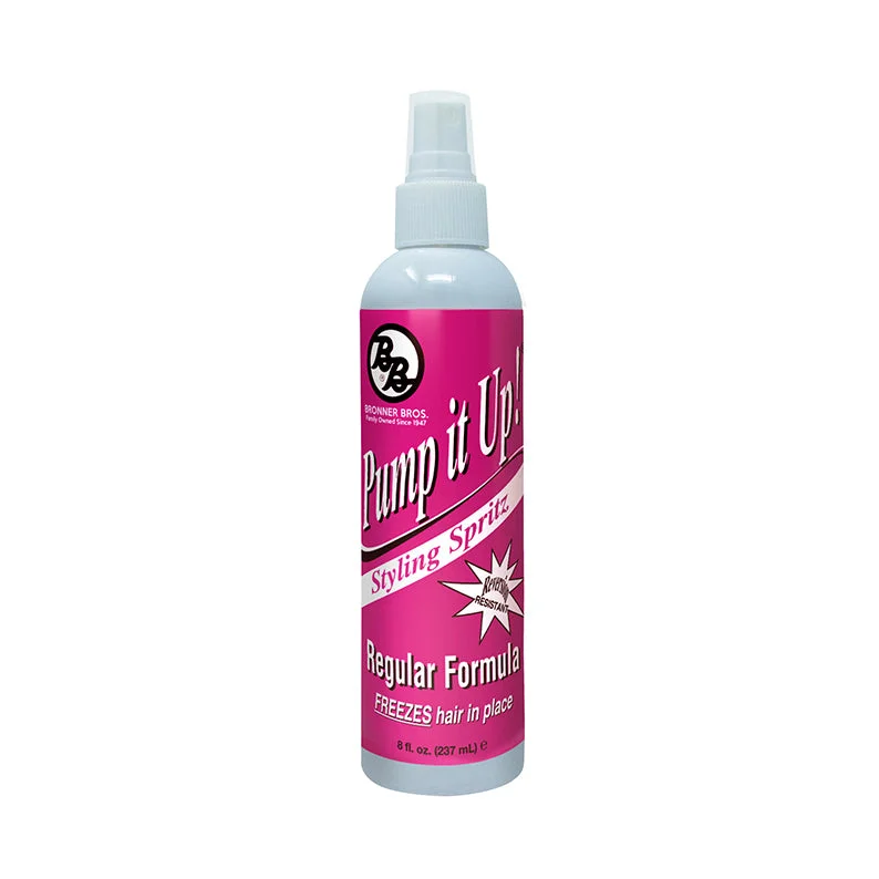 BRONNER BROTHERS Pump it up! Regular Formula Styling Spritz 8 oz