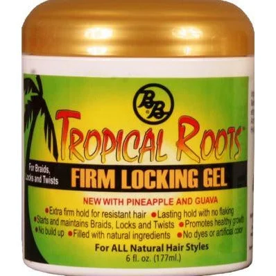 Bronner Brothers Tropical Roots Firm Lock Gel 6 Oz