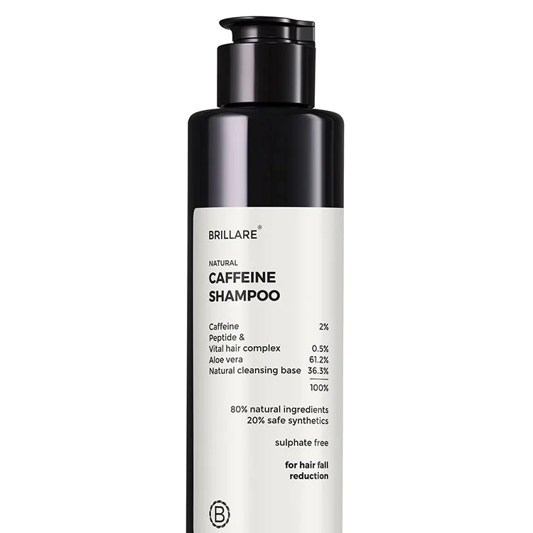 Caffeine Shampoo For Reducing Hair Loss and Breakage