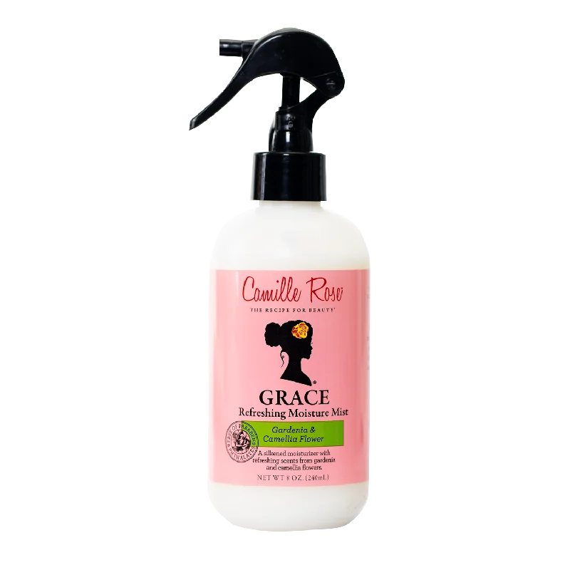 Camille Rose Grace Refreshing Moisture Mist | Hydrating and Detangling Spray | 8 oz