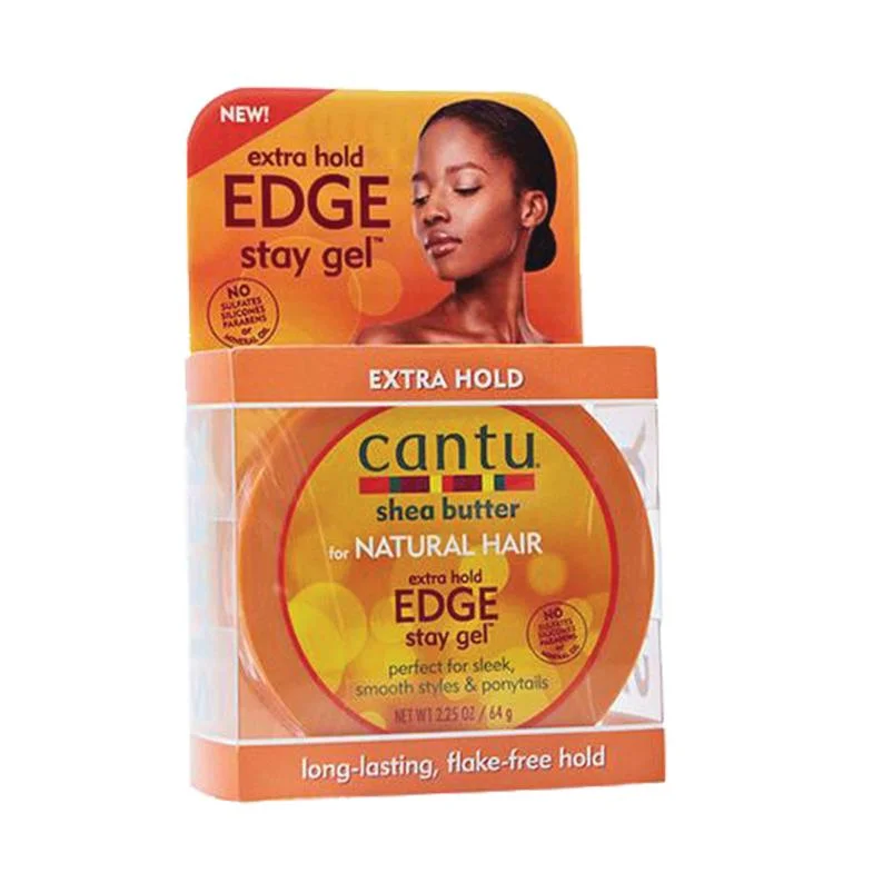 CANTU Shea Butter For Natural Hair Edge Stay Gel 2.25oz