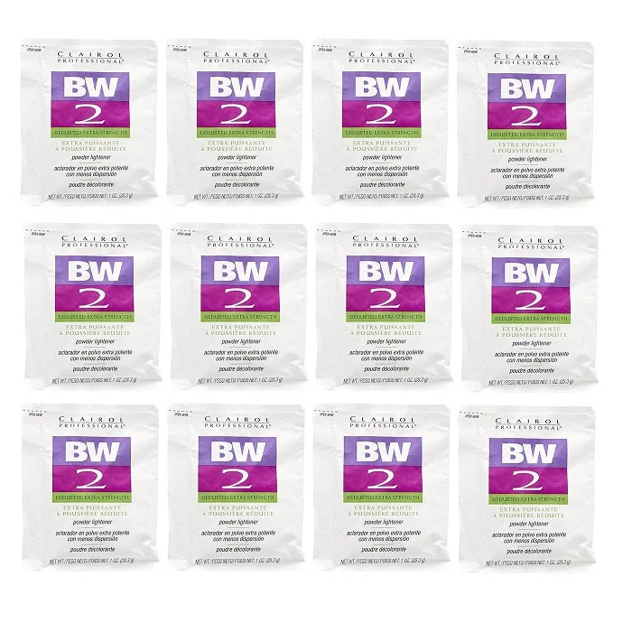 Clairol Bw2 Extra Strength Powder Lightener 1 Oz (12 Pack)