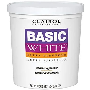 Clairol Professional Basic White Extra Strength Powder Lightener - 1 Lb