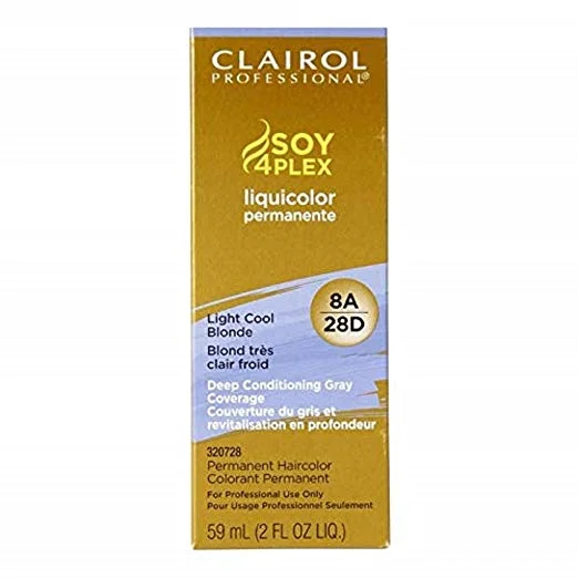 Clairol Professional Liquicolor 8A/28D Light Cool Blonde, 2 Oz