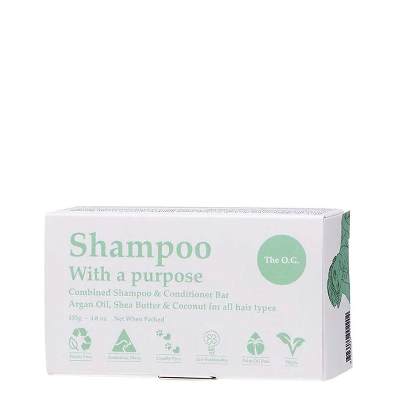 Shampoo With A Purpose Shampoo & Conditioner Bar - The OG