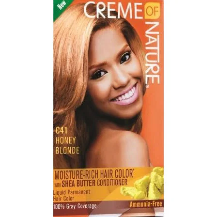 Creme Of Nature Moisture Rich Hair Color C41 Honey Blond