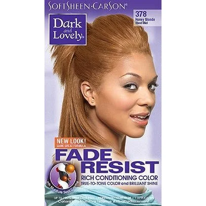 Dark And Lovely 378 Fade-Resist Rich Conditioning Hair Color - Honey Blonde