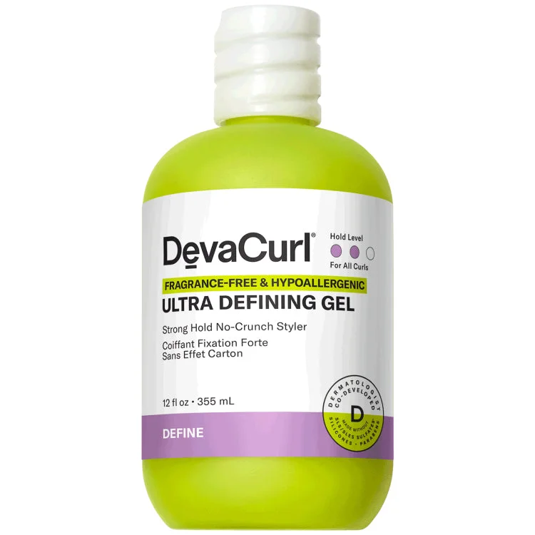 Devacurl Ultra Defining Gel Fragrance Free 12 oz