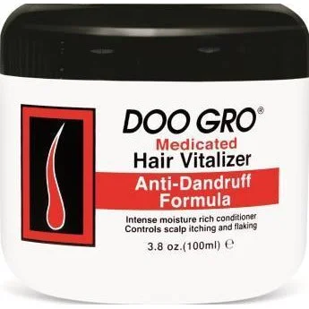 Doo Gro Medicated Hair Vitalizer Anti Dandruff Formula, 3.8 Oz