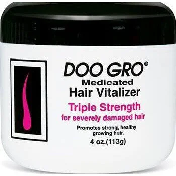 Doo Gro Hair Vitalizer Triple Strength For Severely Damaged Hair, 4 Oz