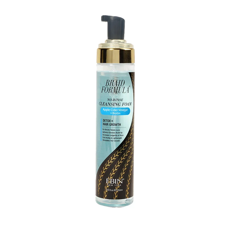 EBIN Braid Formula Cleansing Foam 8.5oz