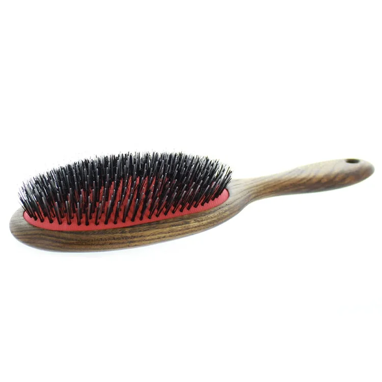 Elegant Brush #1001 Ash Wood 100 Boar Nylon Blend