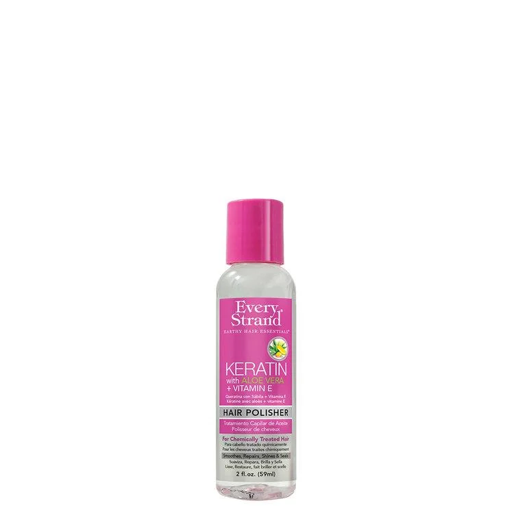 Every Strand Keratin With Aloe Vera + Vitamin E Hair Polisher - 2 Oz