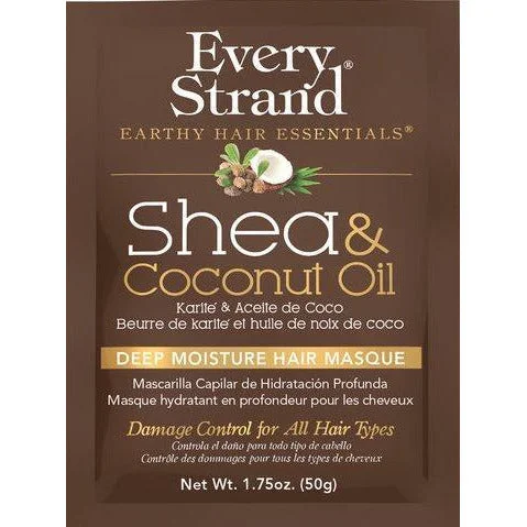 Every Strand Shea & Coconut Oil Deep Moisture Hair Masque, 1.75Oz (12 Pack)