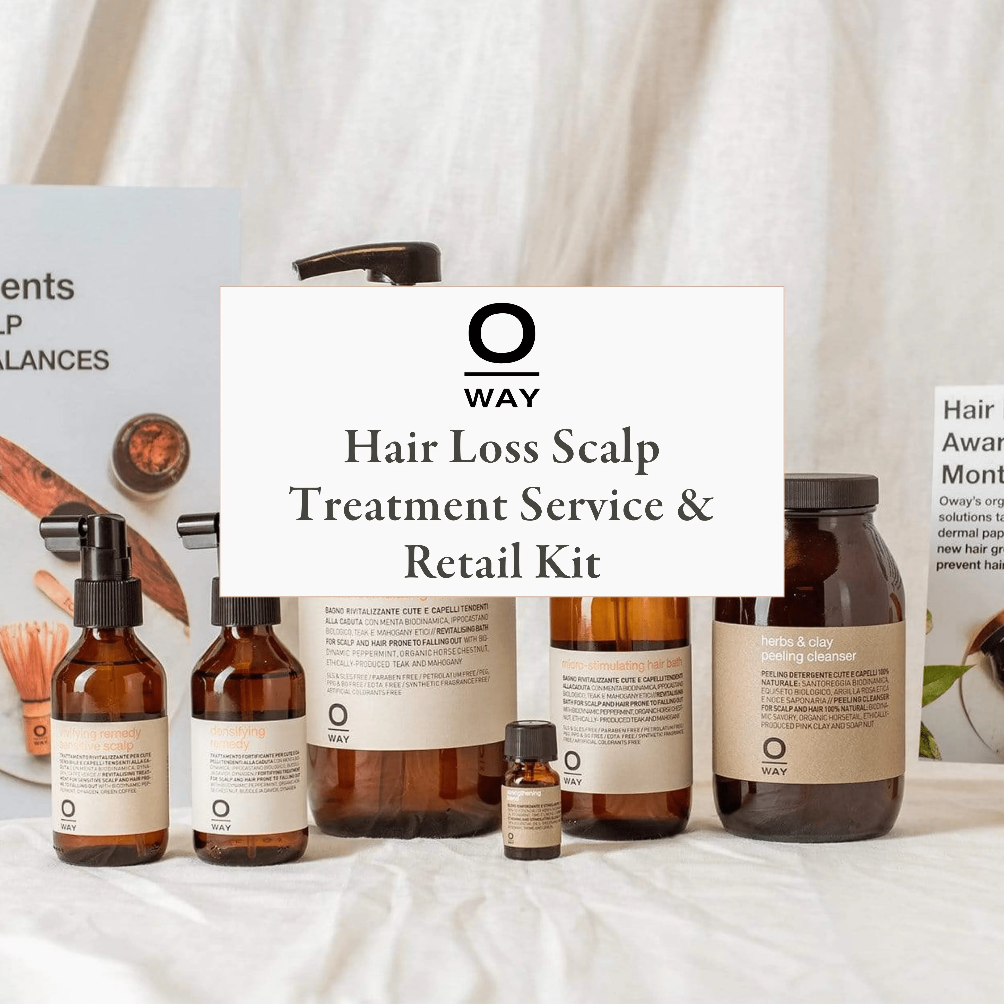 Oway Hair Loss Scalp Treatment Service & Retail Kit