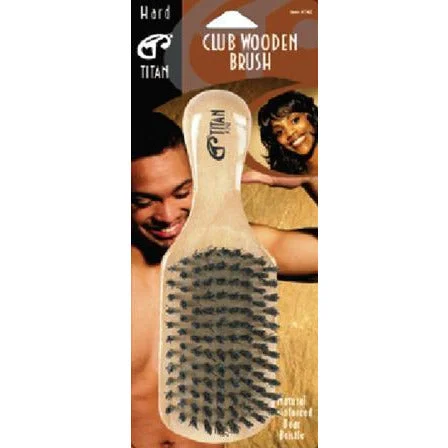 Titan Club Brush Hard Bristle Nat