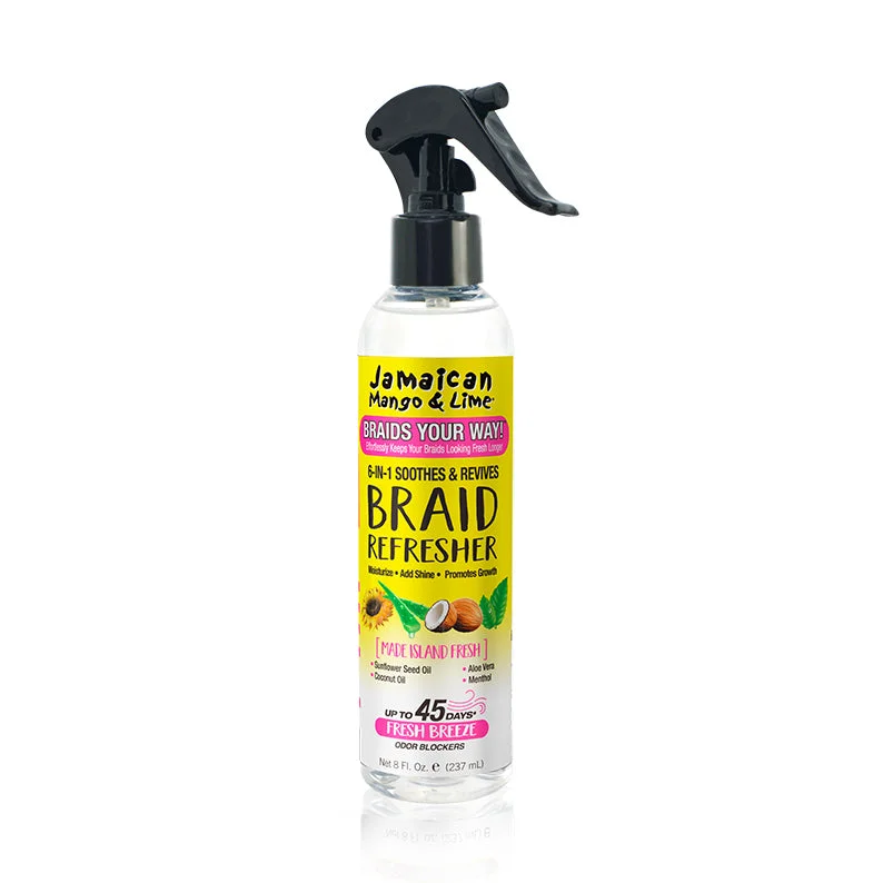 JAMAICAN MANGO & LIME 6-in-1 Soothes & Revives Braid Refresher 8oz