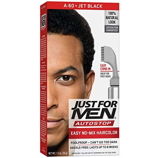 Just For Men Autostop Comb-In Hair Color Jet Black